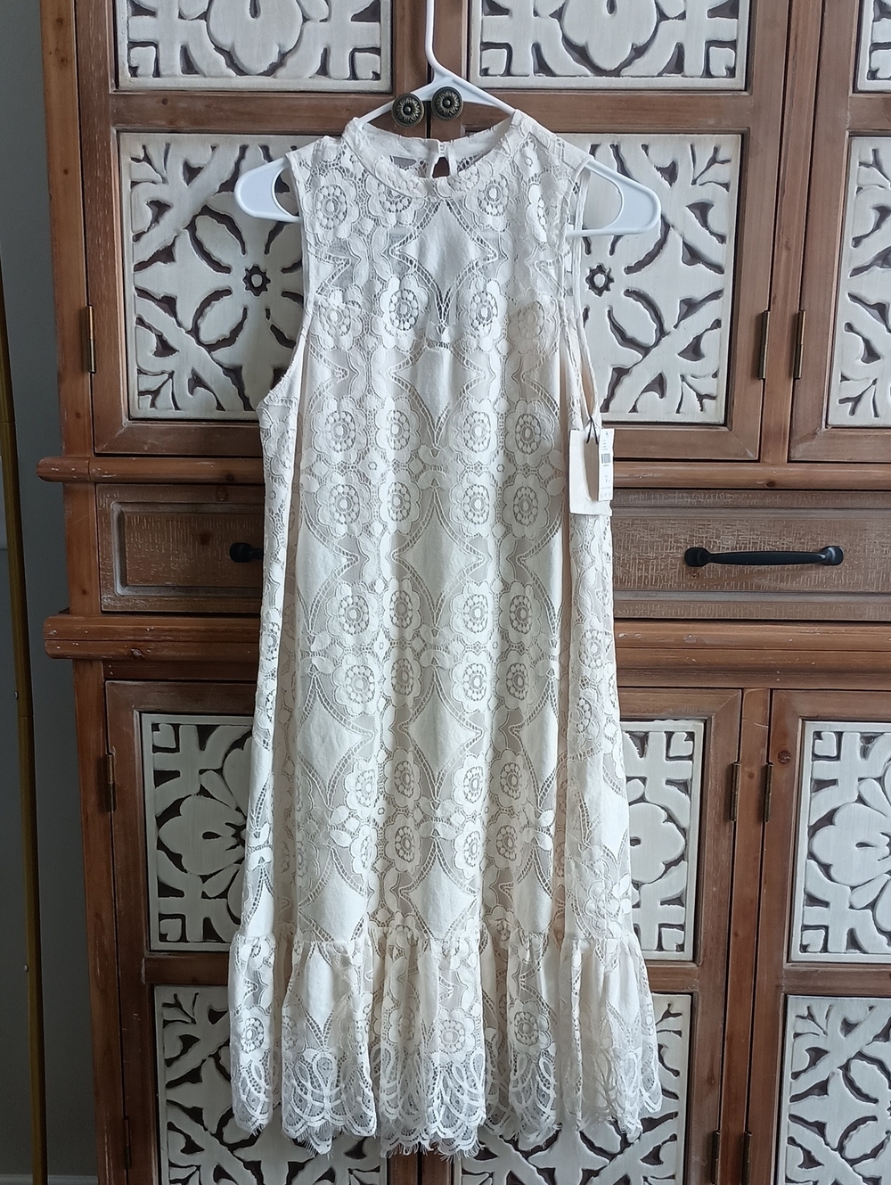 Anthropologie Floret Lace Dress